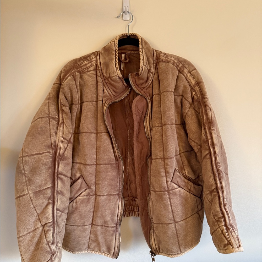 EUC Free People Dolman Quilted Jacket